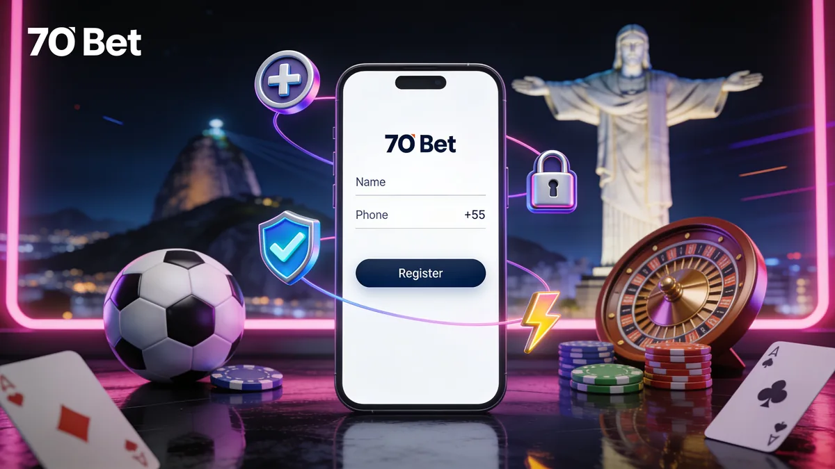 70 bet no Brasil — Como Fazer Login na 70 bet